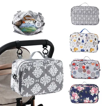 Чанта За количка, Голям Детска Чанта За Съхранение, Практични Аксесоари За Колички, Модерна Чанта С Принтом