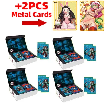 Продажба На Едро Demon Slayer Card Kimetsu No Yaiba Tcg Игра Аниме Семейна Настолна Игра Коллекционный Кутия, Карти, Играчки За Деца, Подарък