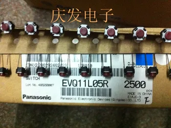 200 бр./1000 бр. Япония EVQ11L05R Преминете такт бутон превключвател 6*6*5 мм 6*6*5 Потапя средата на 2 метра Оригиналния червен цвят
