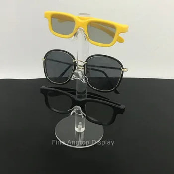 Прозрачни Акрилни 3-Уровневые Очила, Очила Слънчеви Очила За Очила Поставки За Дисплея На Маса Дребно Изложба На Притежателя