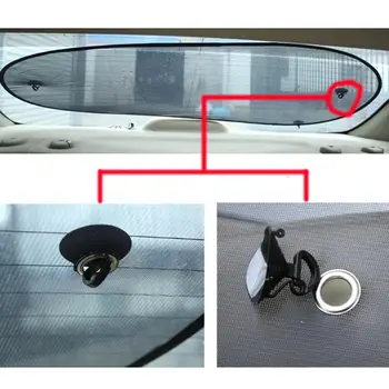 100x50 см Универсален Задното Стъкло на Колата на Окото Козирка за Защита От Uv Cover