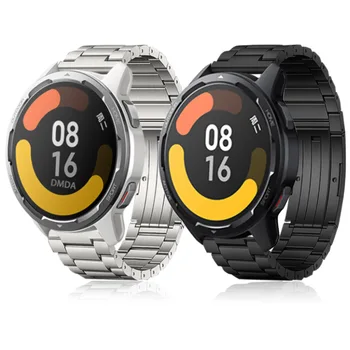Метален Титан Каишка За Часовник Xiaomi Watch Цветен 2 Каишка На Китката, За Xiaomi Watch S1 Гривна-Гривни 22 мм Замяна на Колан