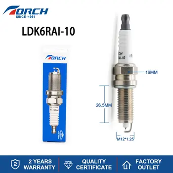 Иридий свещ за свещи LZKR6AI-10G заменя ГОРЕЛКАТА Алтернативна Свещи LDK6RAI-10 Китай е Оригинална марка на Запалването на Двигателя