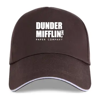 нова шапка шапка 2021 Мъжка Бейзболна Шапка Офис Телевизионно шоу Dunder Mifflin Хартиен Кръг на Отвор за Мъже Градинска Облекло
