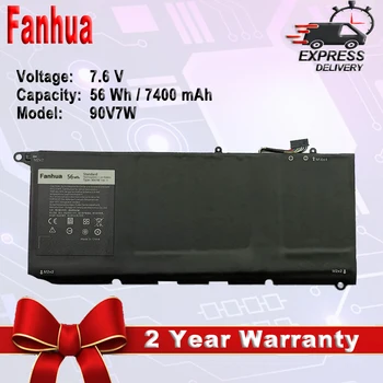 Fanhua 90V7W JHXPY JD25G 090V7W Батерия за лаптоп DELL XPS 13 9343 XPS13 9350 13D-9343 P54G 0N7T6 5K9CP RWT1R 0DRRP Безплатни Инструменти