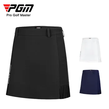 PGM нова къса пола за голф лятна дамска пола плиссированная полата отзад на подгъва на мека еластична влагопоглощающая бързо сушене