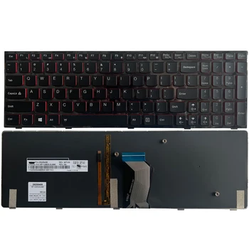 НОВАТА клавиатура за лаптоп на САЩ За Lenovo Y590 Y500 Y510P На английски език с Blacklight