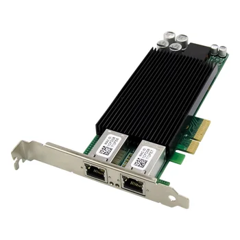 PCIe X4 Intel82576 Двойна Гигабитная POE мрежова карта 10/100/1000 Mbps Gigabit Порт RJ-45 Мрежова карта Pci express