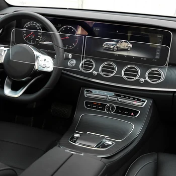 12,3-инчов Автомобилен GPS Навигатор Sn Защитен слой от Закалено Стъкло за Mercedes Benz E Class W213 2017-2019 W222 2018