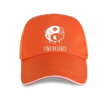 нова шапка шапка Намери Баланс на Ин Ян Козметична Дамски Гръндж Готическата бейзболна шапка Мистично Слънце Луна Ден Нощ Природа
