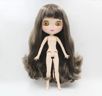 Безплатна доставка, промоция, RBL-821J, направи си сам, гол кукла блайт tait, подарък за рожден ден за момиче, 4 вида цветя, кукла с големи очи, с красиви коса, сладка играчка