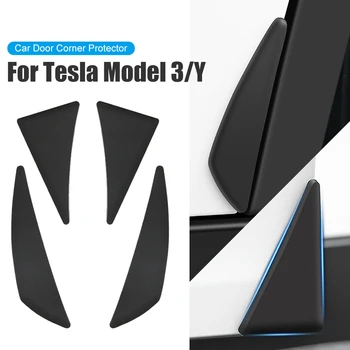 Защита на Вратата на Колата Защитна Лента За Tesla, Модел 3 Модел Y Защита От Надраскване Развалина Острието Анти-сблъсък Авто Аксесоари